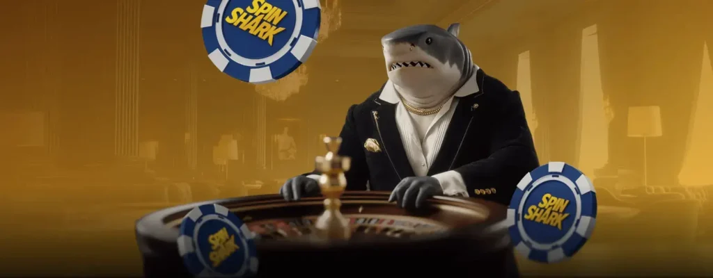 Image with Shark Playing Roulette
