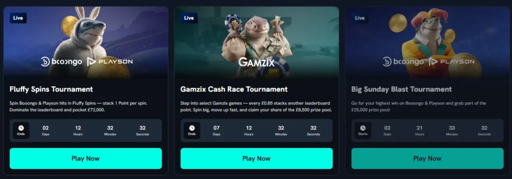 Current Tournaments